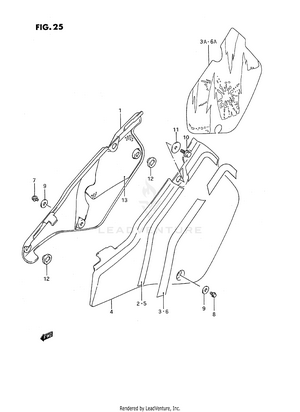 Frame Cover (model K/l/m) Schematic