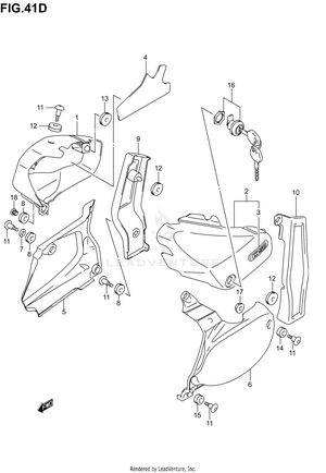 Frame Cover (model K5) Schematic
