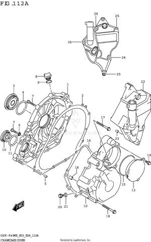 Crankcase Cover Schematic