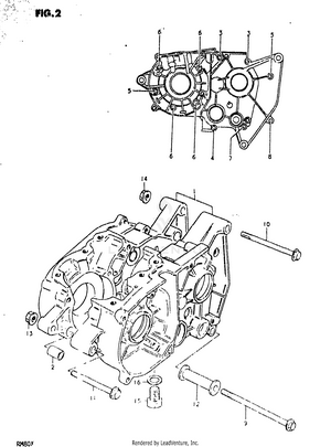 Crankcase Schematic
