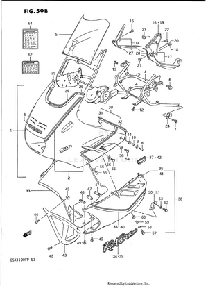 Cowling (model L) Schematic