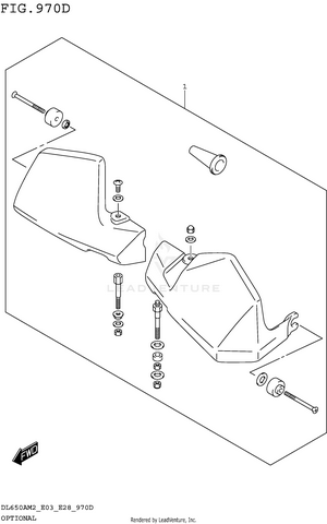 Optional (dl650am2 E28:knuckle Cover Set) Schematic