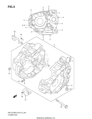Crankcase Schematic