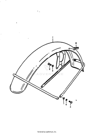 Front Fender Schematic