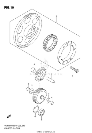 Starter Clutch Schematic