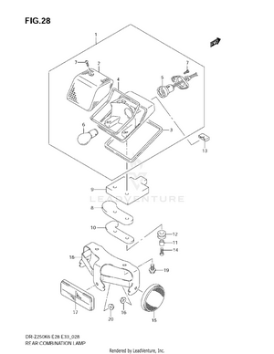 Rear Combination Lamp Schematic