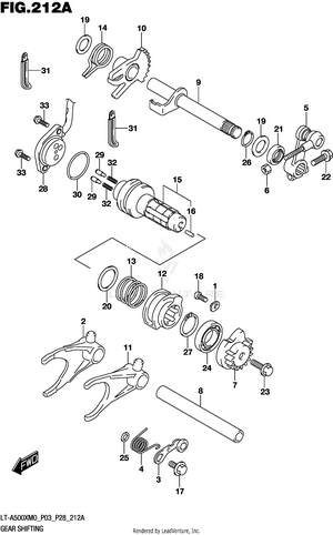 Gear Shifting Schematic