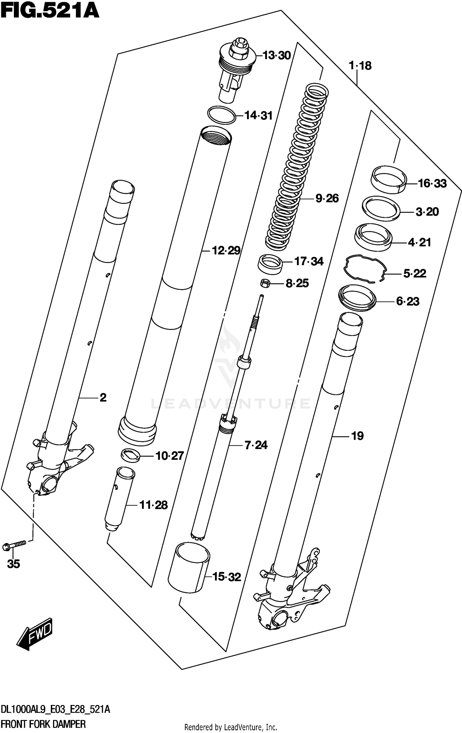 FRONT FORK DAMPER