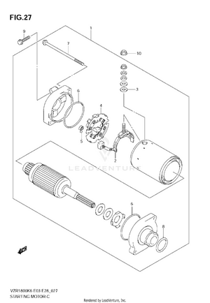 Starting Motor Schematic