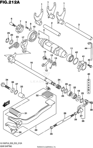 Gear Shifting Schematic