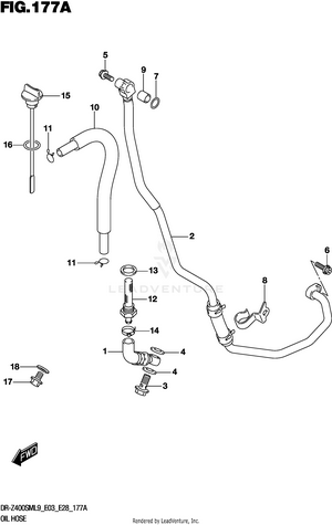 Oil Hose Schematic