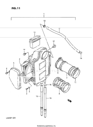 Air Cleaner Schematic