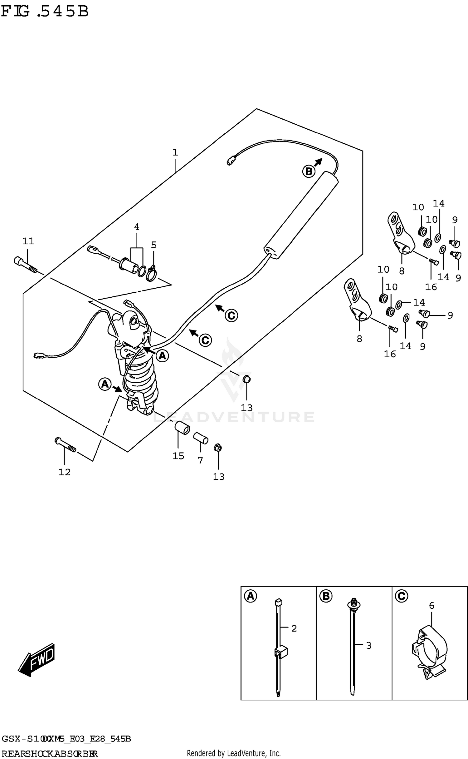 REAR SHOCK ABSORBER
