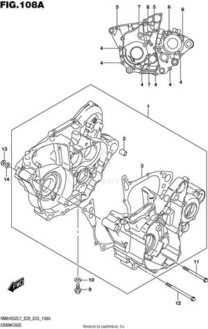 Crankcase Schematic