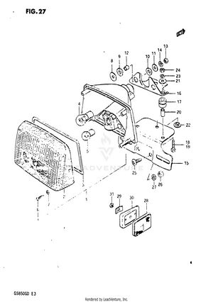 Rear Combination Lamp Schematic