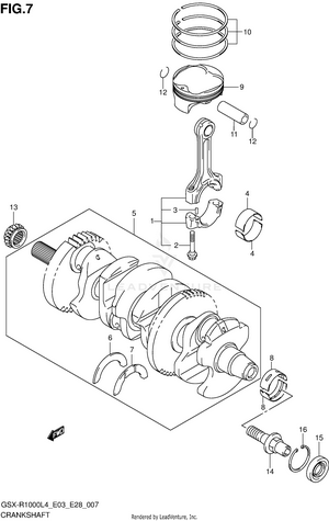 Crankshaft Schematic