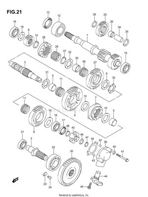 Transmission (2) Schematic