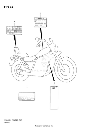 Warning Label Schematic