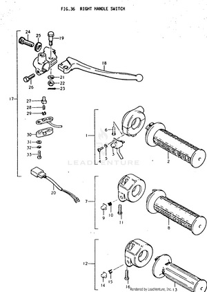 Right Handle Switch Schematic