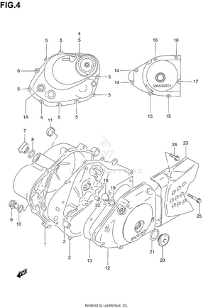 Crankcase Cover Schematic