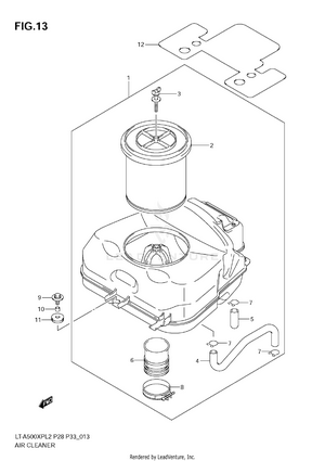 Air Cleaner Schematic