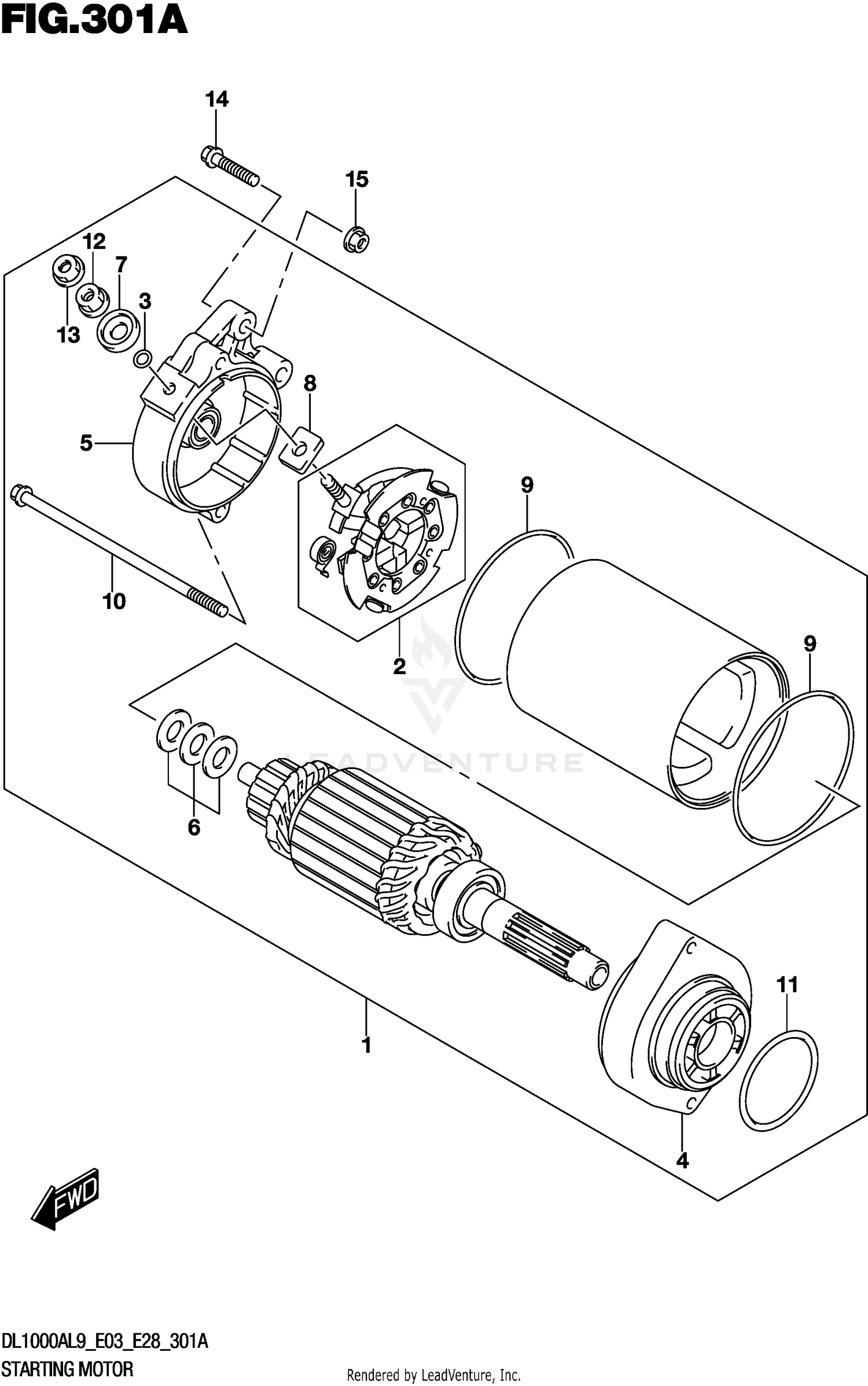 STARTING MOTOR