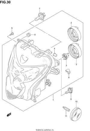 Headlamp Schematic