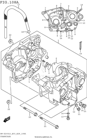 Crankcase Schematic