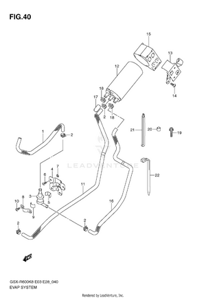 Evap System (e33) Schematic