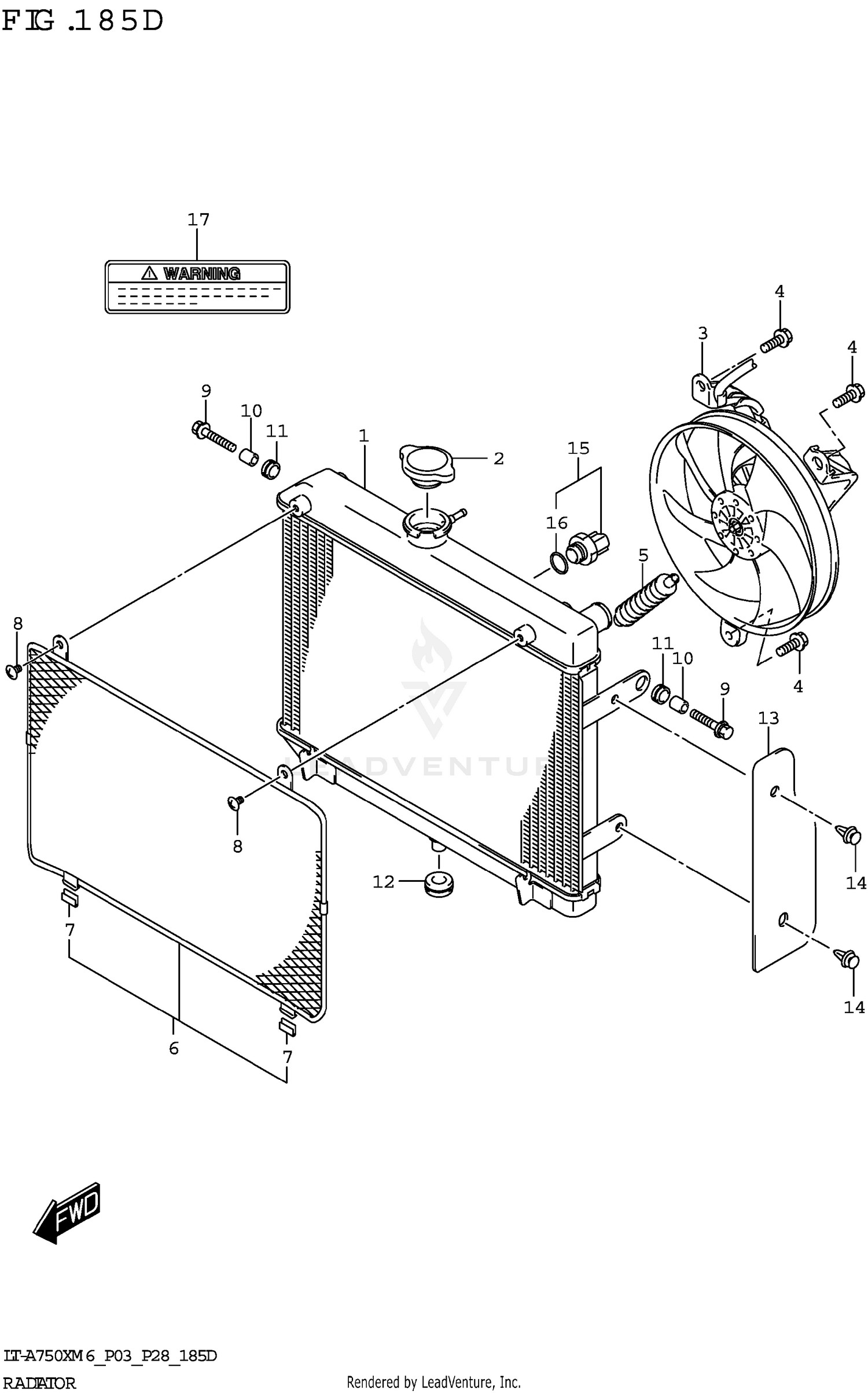 RADIATOR (P03,P33)