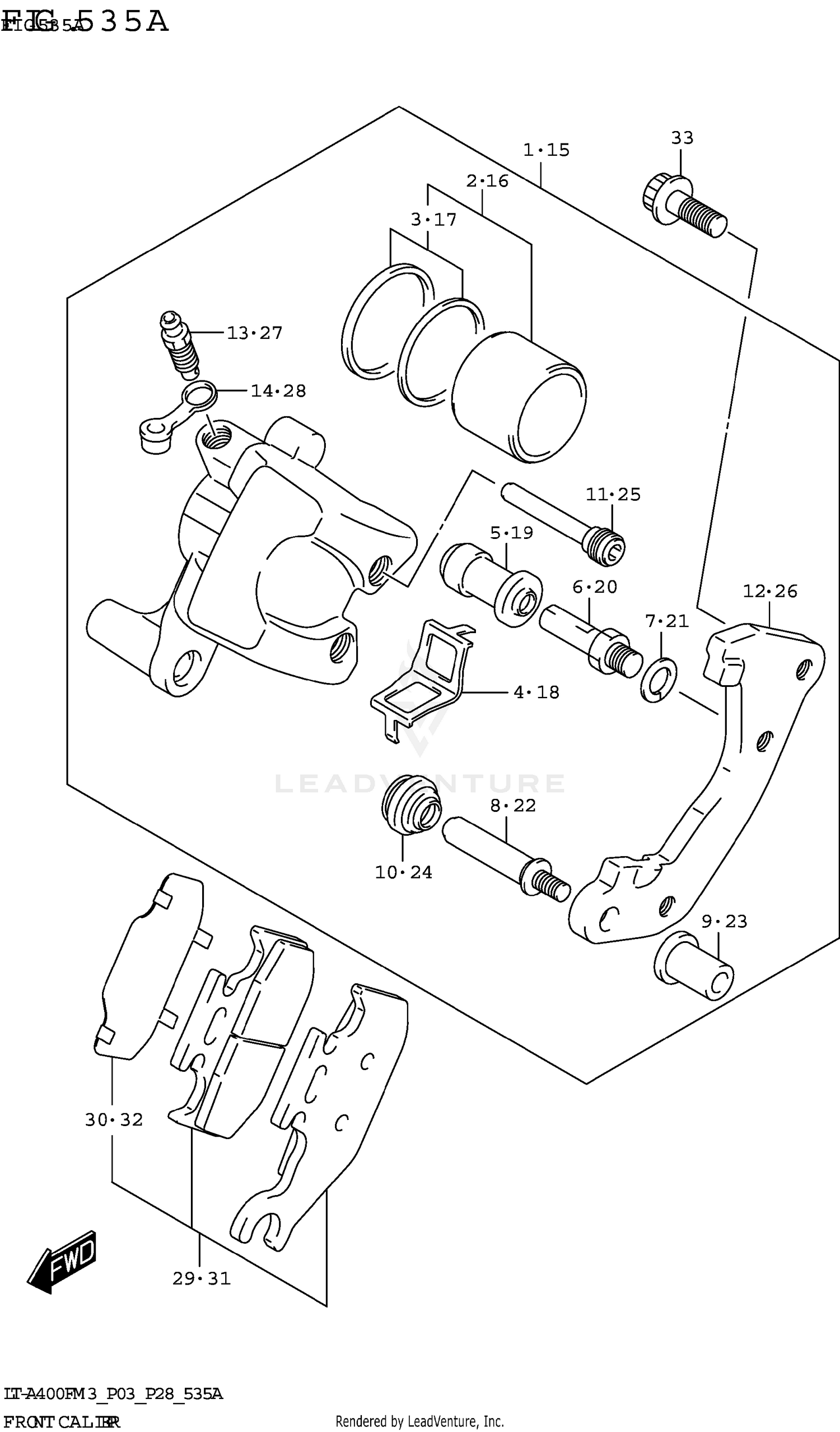 FRONT CALIPER
