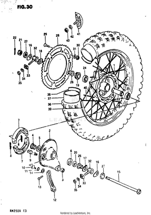 Rear Wheel Schematic