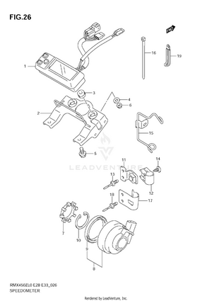 Speedometer (e28) Schematic