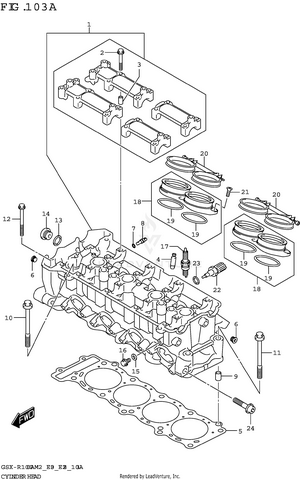 Cylinder Head Schematic