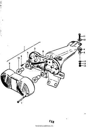 Rear Combination Lamp (gt750k) Schematic