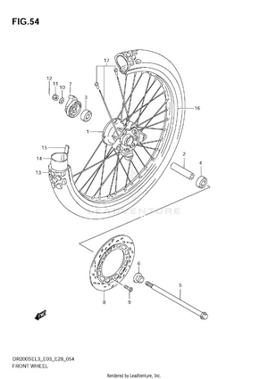 Front Wheel Schematic