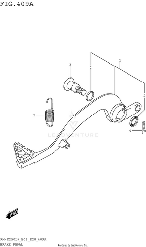 Brake Pedal Schematic