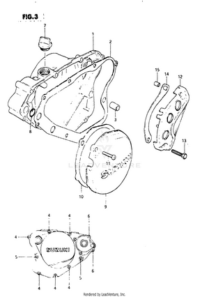 Crankcase Cover Schematic