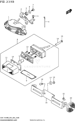 Rear Combination Lamp Schematic