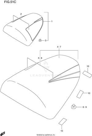 Seat Tail Box (model Y) Schematic