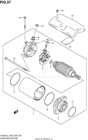 Starting Motor Schematic