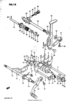 Gear Shifting (model D) Schematic