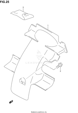 Rear Fender Schematic