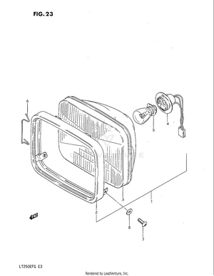 Headlamp Schematic