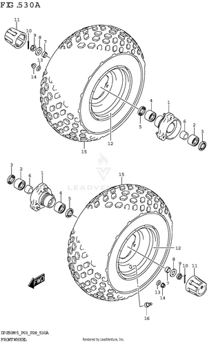 Front Wheel Schematic