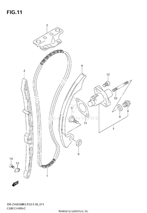 Cam Chain Schematic