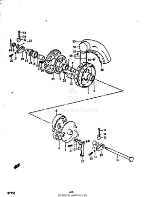 Rear Wheel Schematic