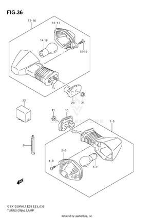 Turnsignal Lamp Schematic
