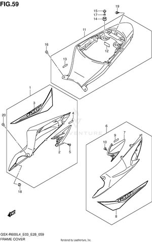 Frame Cover (agq) Schematic