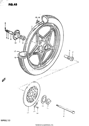 Front Wheel (model T Schematic